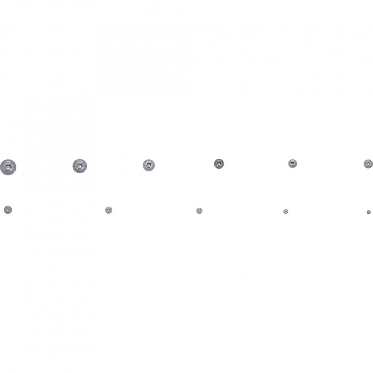 Plieninių rutulių asortimentas | 470 vnt. (6853) 1 Plieninių rutulių asortimentas | 470 vnt. (6853) 1