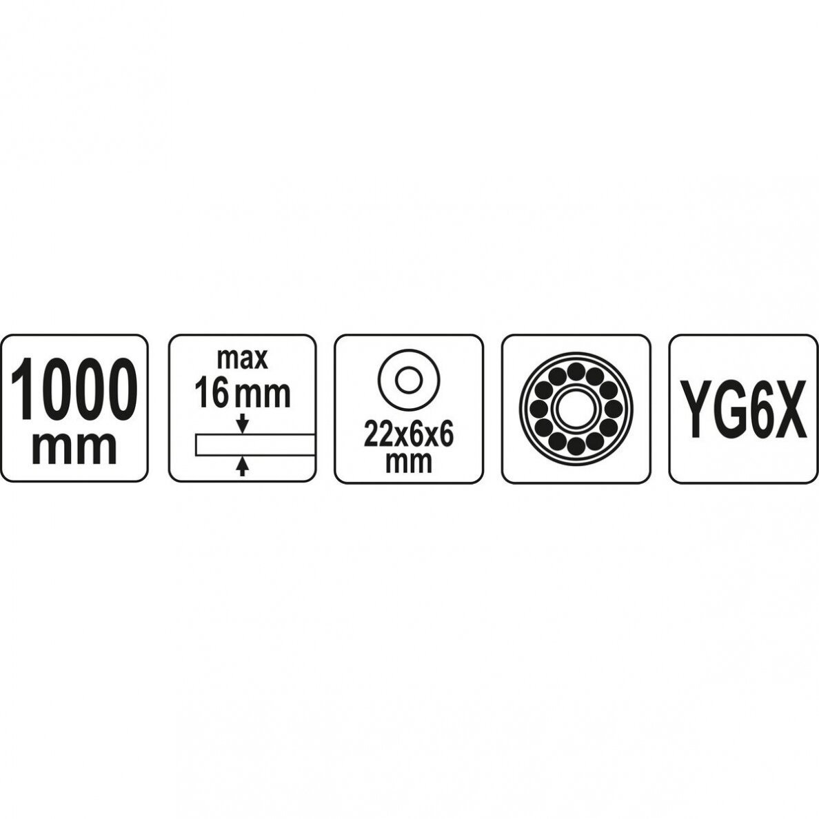 Plytelių pjaustymo staklės Yato YT-37052, 100 cm 3