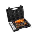 Plastikinis lituoklis 50W komplektas + 200 kabių