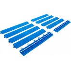 Plastikinių plytelių šoninių rėmų rinkinys | Paspaudimo sistema | 400 x 55 x 15 mm | 10 vnt. (74547)