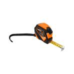 Plieninė juosta 5 m x 25 mm, automatinis užraktas, stabdymo mygtukas, magnetas