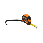 Plieninė ruletė  3 m x 16 mm, automatinis užraktas, stabdymo mygtukas, magnetas