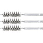Plieniniai šepečiai vamzdeliams | 14 mm | 6,3 mm (1/4") | 3 vnt. (3078-14-S)