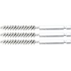 Plieniniai šepečiai vamzdeliams | 8 mm | 6,3 mm (1/4") | 3 vnt. (3078-8-S)