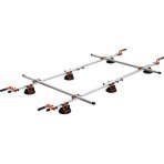 Plokščių, plytelių laikiklis | 6 siurbtukai | 200 mm (YT-37091)