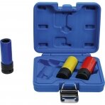 Plonasienių smūginių galvučių rinkinys Bgs-technic 1/2", 17/19/21mm, 3 vnt.