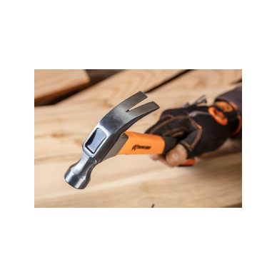 Plaktukas 450 g, stiklo pluošto rankena, bimedžiaga 4 Plaktukas 450 g, stiklo pluošto rankena, bimedžiaga 4