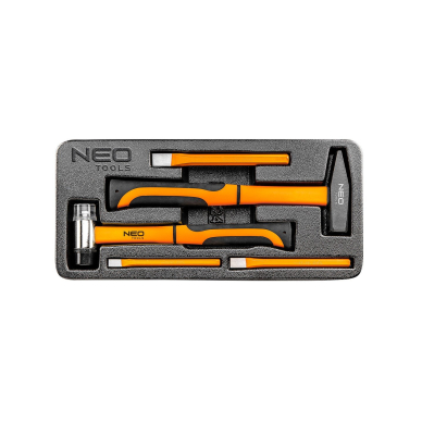 Plaktukų ir kirstukų rinkinys, 5 vnt. Plaktukų ir kirstukų rinkinys, 5 vnt.