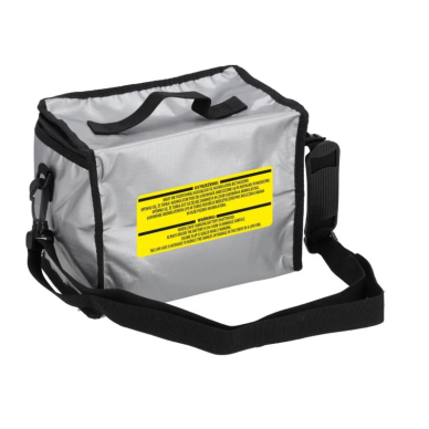 Ugniai atsparus apsauginis krepšys LI-PO baterijoms DEDRA N0020, 20x14x16,5 cm 1 Ugniai atsparus apsauginis krepšys LI-PO baterijoms DEDRA N0020, 20x14x16,5 cm 1