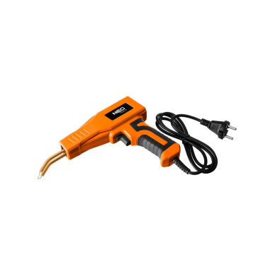 Plastikinis lituoklis 50W komplektas + 200 kabių 3