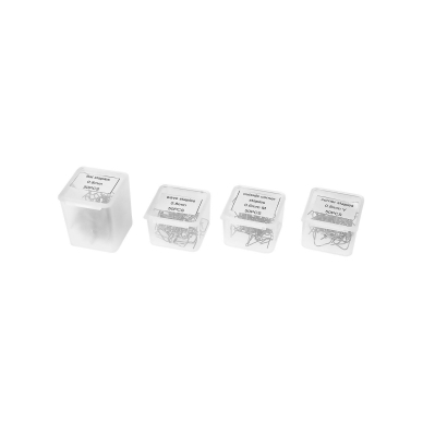 Plastikinis lituoklis 50W komplektas + 200 kabių 6