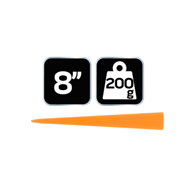 Plastikinis pleištas 8" 5 Plastikinis pleištas 8" 5