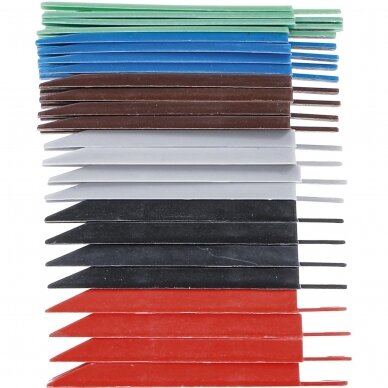 Plastikinių pleištų rinkinys | 24 vnt. (80724) 1 Plastikinių pleištų rinkinys | 24 vnt. (80724) 1