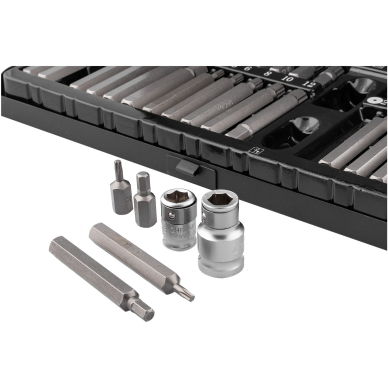 Plieniniai raktai HEX - TORX 40 vnt., S2 1 Plieniniai raktai HEX - TORX 40 vnt., S2 1