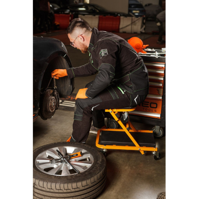 Plieninis automobilinis skreperis sulankstomas 2 in 1 6