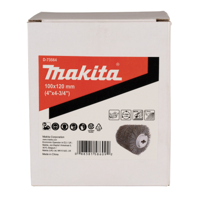 Plieninis šepetys Makita D-73564, 9741 3 Plieninis šepetys Makita D-73564, 9741 3