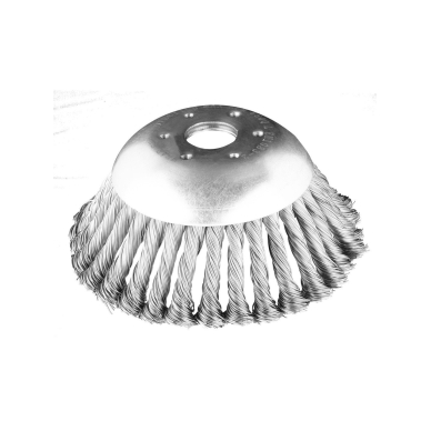 Plieninis vielinis šepetys dujiniam pjaustytuvui 150 x 25,4 mm, kietas Plieninis vielinis šepetys dujiniam pjaustytuvui 150 x 25,4 mm, kietas