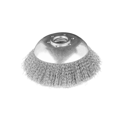 Plieninis vielinis šepetys dujiniam pjaustytuvui 150 x 25,4 mm, minkštas