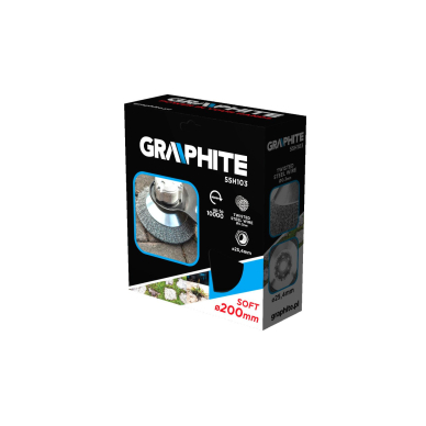 Plieninis vielinis šepetys dujiniam pjaustytuvui 200 x 25,4 mm, minkštas 1 Plieninis vielinis šepetys dujiniam pjaustytuvui 200 x 25,4 mm, minkštas 1