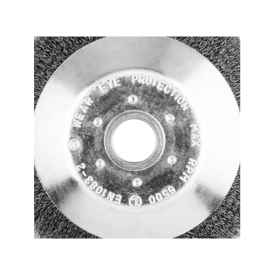 Plieninis vielinis šepetys dujiniam pjaustytuvui 200 x 25,4 mm, minkštas 4 Plieninis vielinis šepetys dujiniam pjaustytuvui 200 x 25,4 mm, minkštas 4