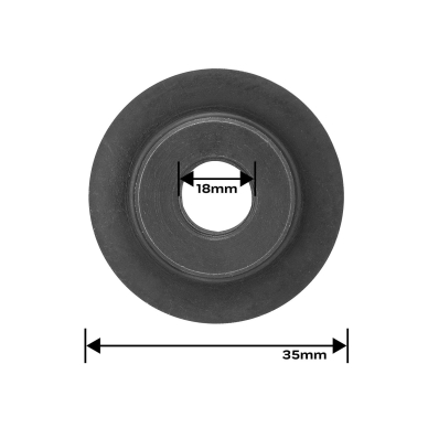 Plieninių vamzdžių pjaustytuvo 02-406 atsarginis ratas, 1 vnt. 3 Plieninių vamzdžių pjaustytuvo 02-406 atsarginis ratas, 1 vnt. 3