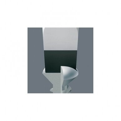 Plokščias atsuktuvas WERA 1334 1,0x6,0x125 mm 2 Plokščias atsuktuvas WERA 1334 1,0x6,0x125 mm 2