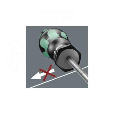 Plokščias atsuktuvas WERA 335 0,8x4x300 3 Plokščias atsuktuvas WERA 335 0,8x4x300 3