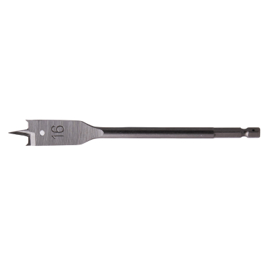 Plunksninis grąžtas Makita E-17223, 1/4, 16X150mm Plunksninis grąžtas Makita E-17223, 1/4, 16X150mm