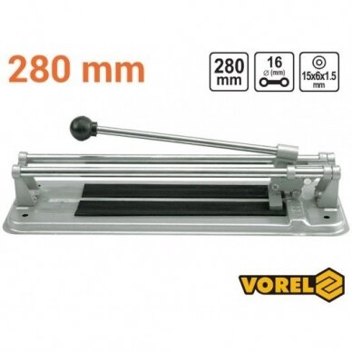 Plytelių pjaustymo staklės Vorel 300mm (02300) 2 Plytelių pjaustymo staklės Vorel 300mm (02300) 2