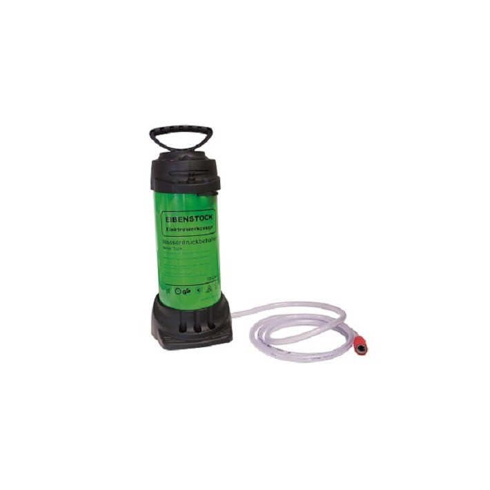 Metalinis vandens bakelis su 3,5 m žarna Eibenstock WDB-10, 10 l Metalinis vandens bakelis su 3,5 m žarna Eibenstock WDB-10, 10 l