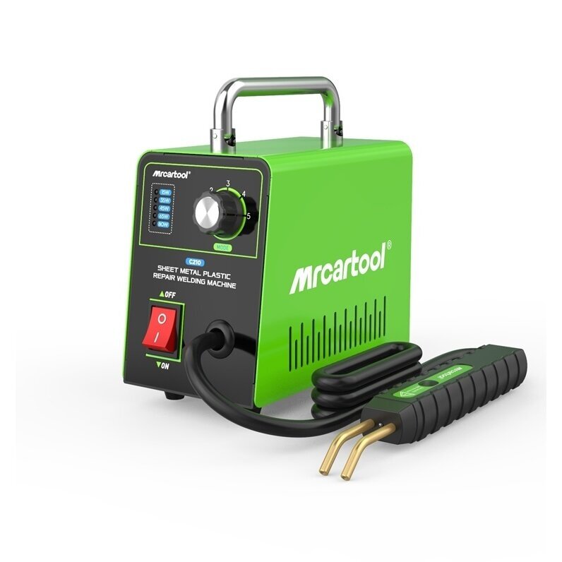 Plastiko remonto sistema / prietaisas | + 600 vnt kniedžių (HS80W) Plastiko remonto sistema / prietaisas | + 600 vnt kniedžių (HS80W)