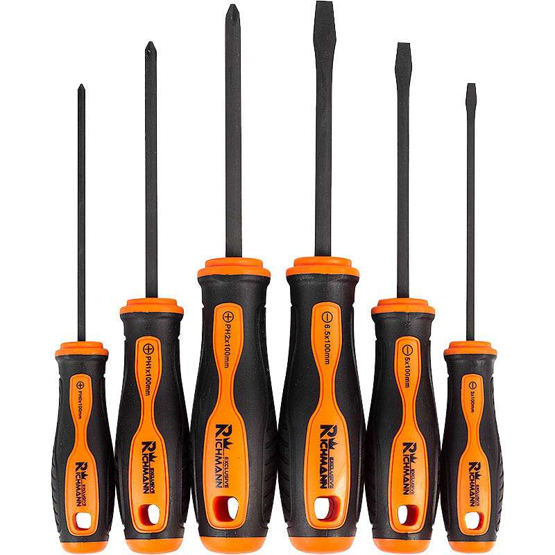 Plien. atsuktuvai „RICHMANN" S2, 6 vnt. 1 Plien. atsuktuvai „RICHMANN" S2, 6 vnt. 1