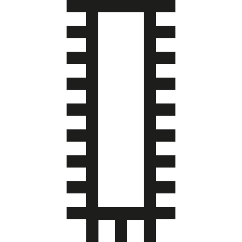 Plokščia dildė PFERD PF1112 H1 150 mm 2