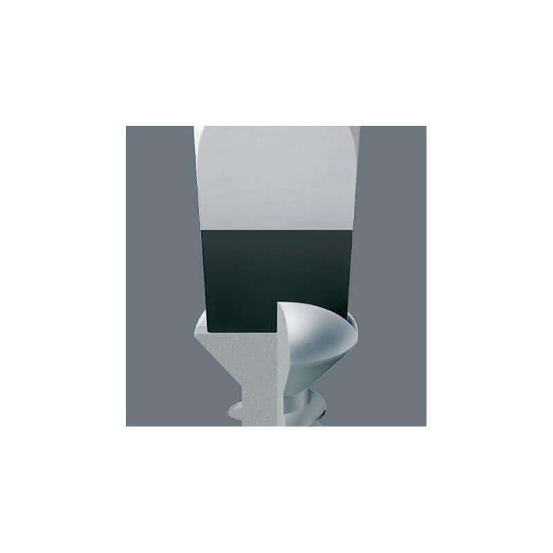 Plokščias atsuktuvas WERA 1334 1,0x6,0x125 mm 2 Plokščias atsuktuvas WERA 1334 1,0x6,0x125 mm 2