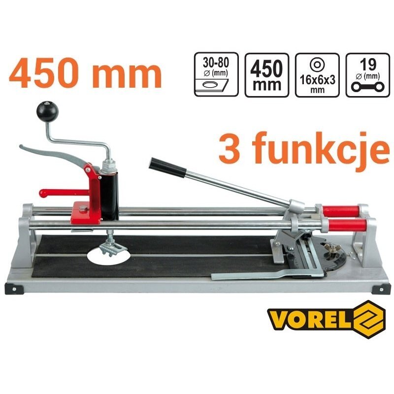 Plytelių pjaustymo staklės Vorel 450mm, TUV/GS (00320) 2 Plytelių pjaustymo staklės Vorel 450mm, TUV/GS (00320) 2