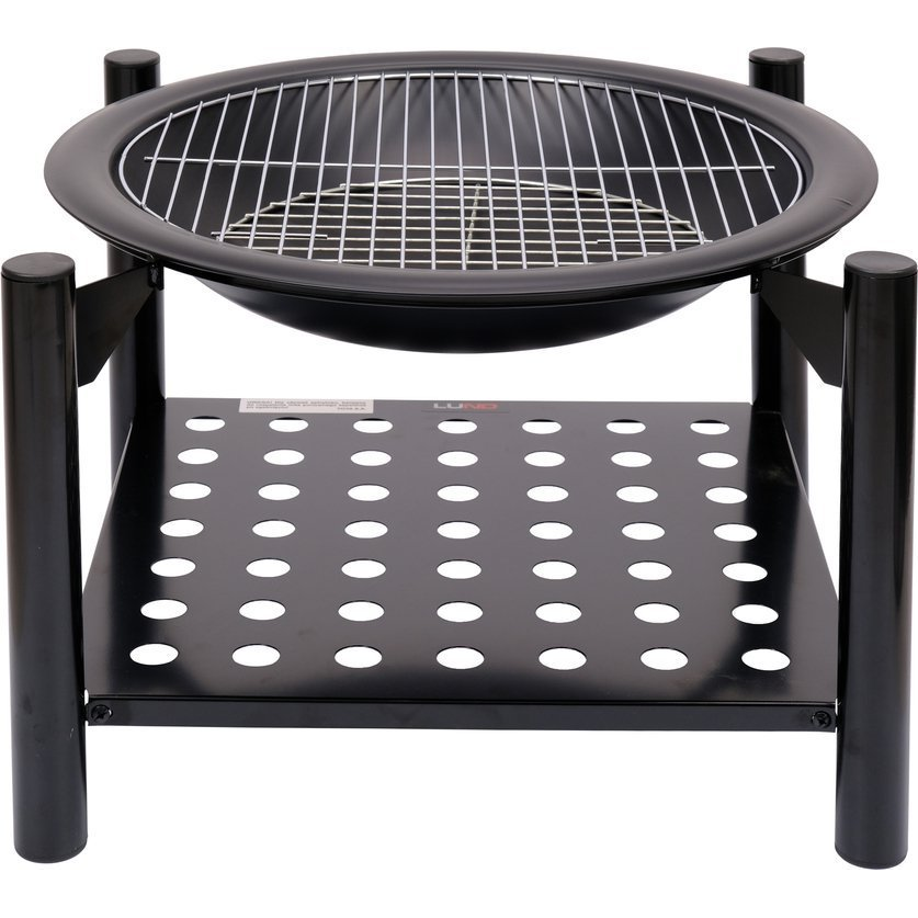 Plieninė krosnelė su malkų dėtuve Lund 99713, 50 cm 1 Plieninė krosnelė su malkų dėtuve Lund 99713, 50 cm 1