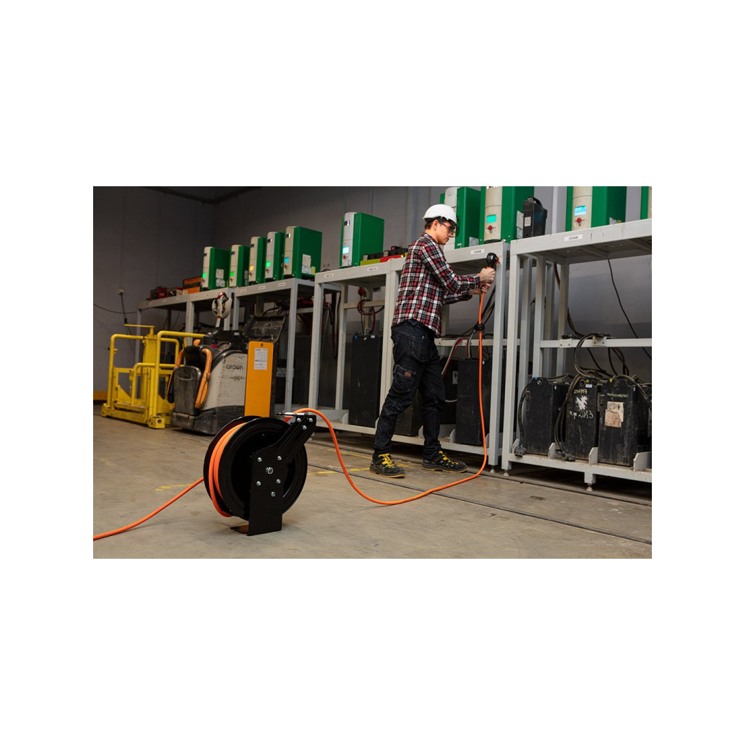 Pneumatinė ritė NEO, metalinė, atvira, 9,5 mm x 15 m HEAVY DUTY 4 Pneumatinė ritė NEO, metalinė, atvira, 9,5 mm x 15 m HEAVY DUTY 4