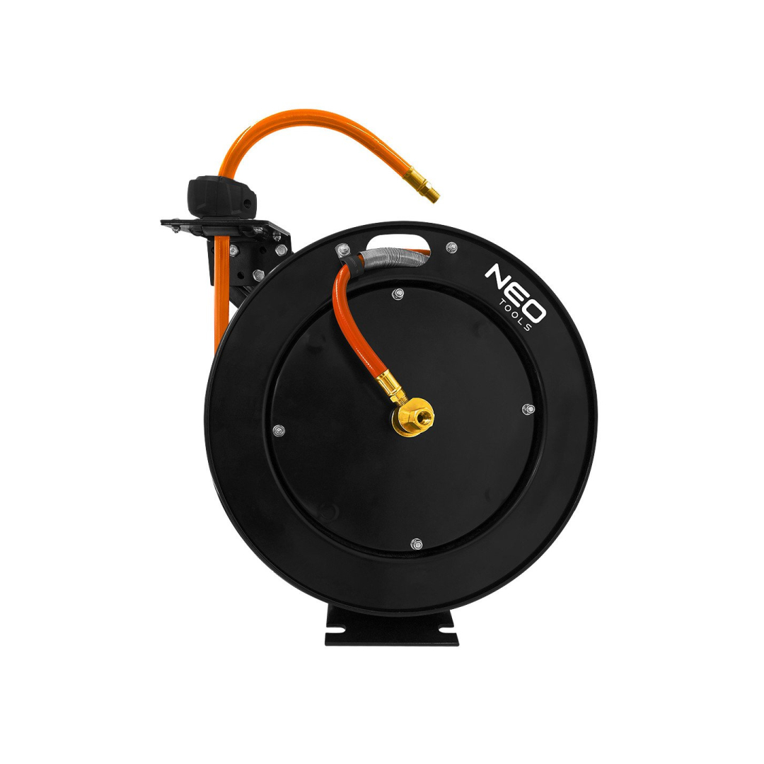 Pneumatinė ritė NEO, metalinė, atvira, 9,5 mm x 15 m HEAVY DUTY