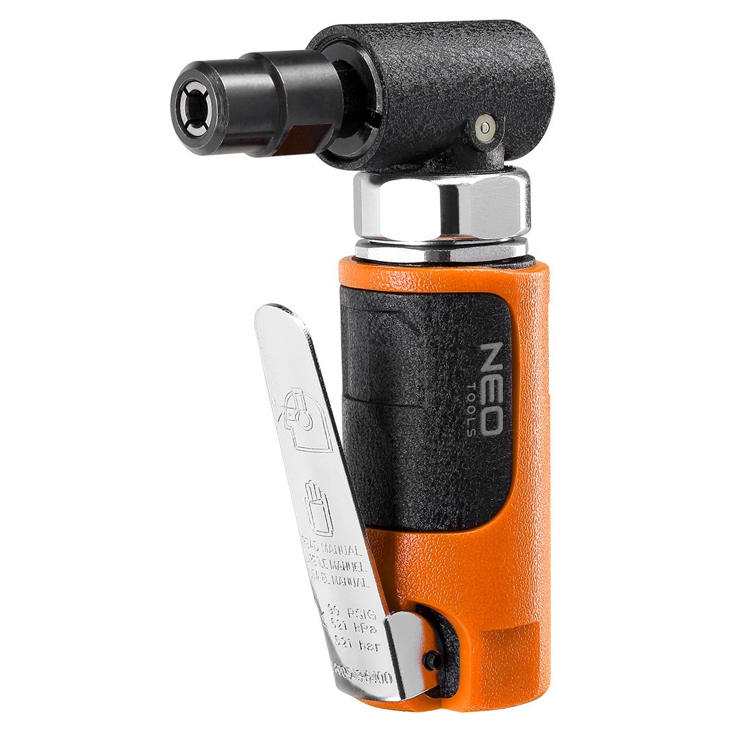 Pneumatinis kampinis šlifuoklis Neo 14-016, 1/4";1/8" - 6 mm/3 mm Pneumatinis kampinis šlifuoklis Neo 14-016, 1/4";1/8" - 6 mm/3 mm