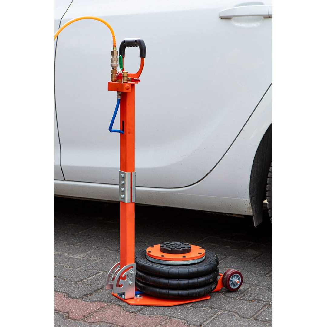 Pneumatinis kėliklis 3T, aukštis 145-420mm 2