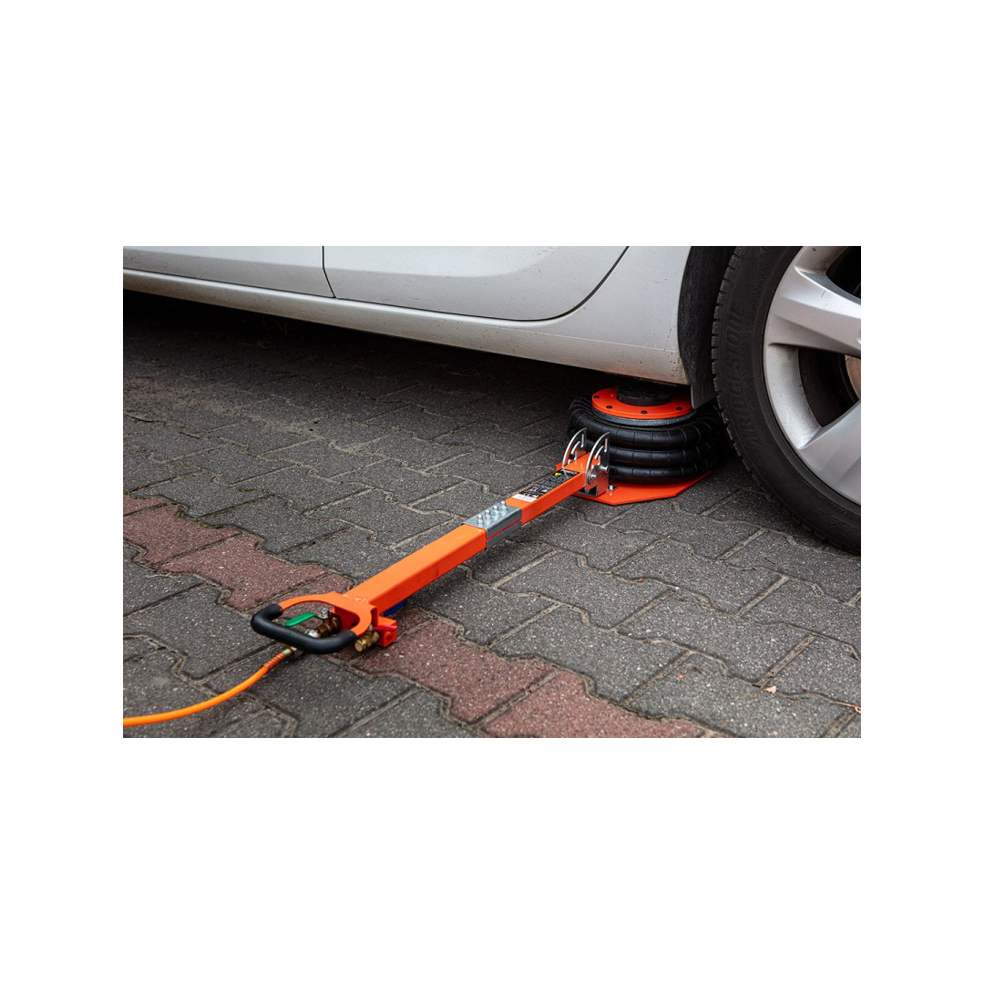 Pneumatinis kėliklis 3T, aukštis 145-420mm 5