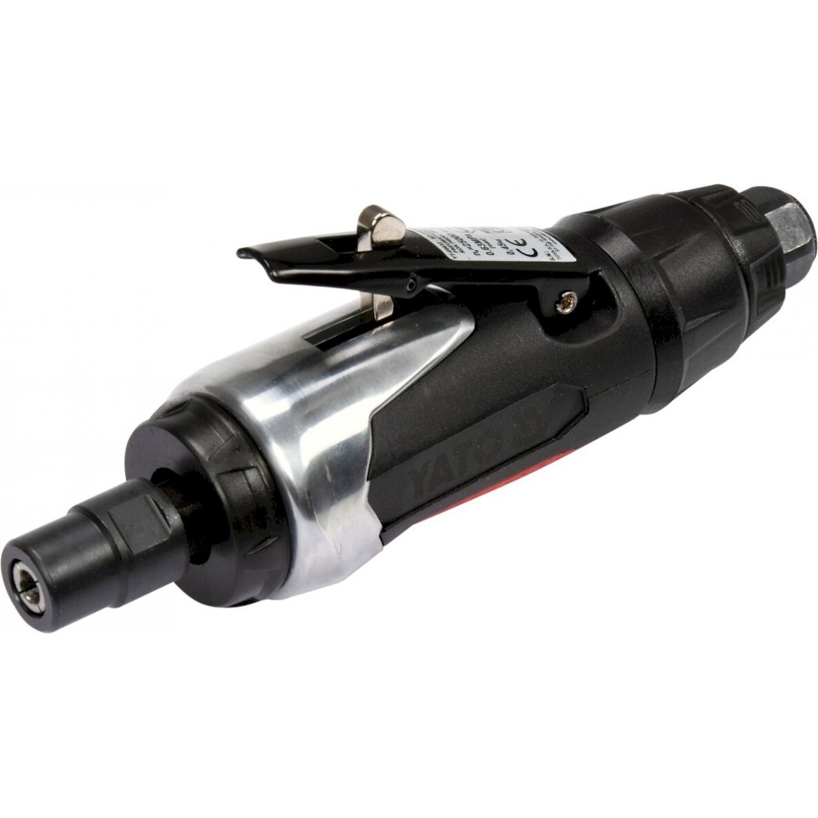 Pneumatinis šlifuoklis 6mm, 25.000 aps/min (YT-09632) Pneumatinis šlifuoklis 6mm, 25.000 aps/min (YT-09632)