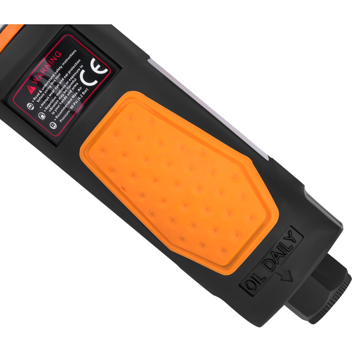 Pneumatinis šlifuoklis lenktas 1/4 155mm 7