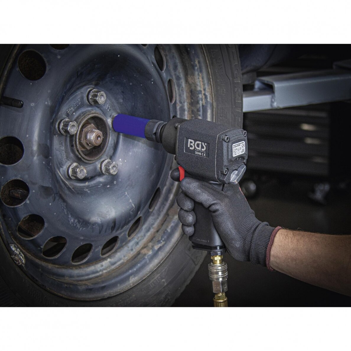 Pneumatinis smūginis veržliasukis Bgs-technic 1/2", 610Nm 2