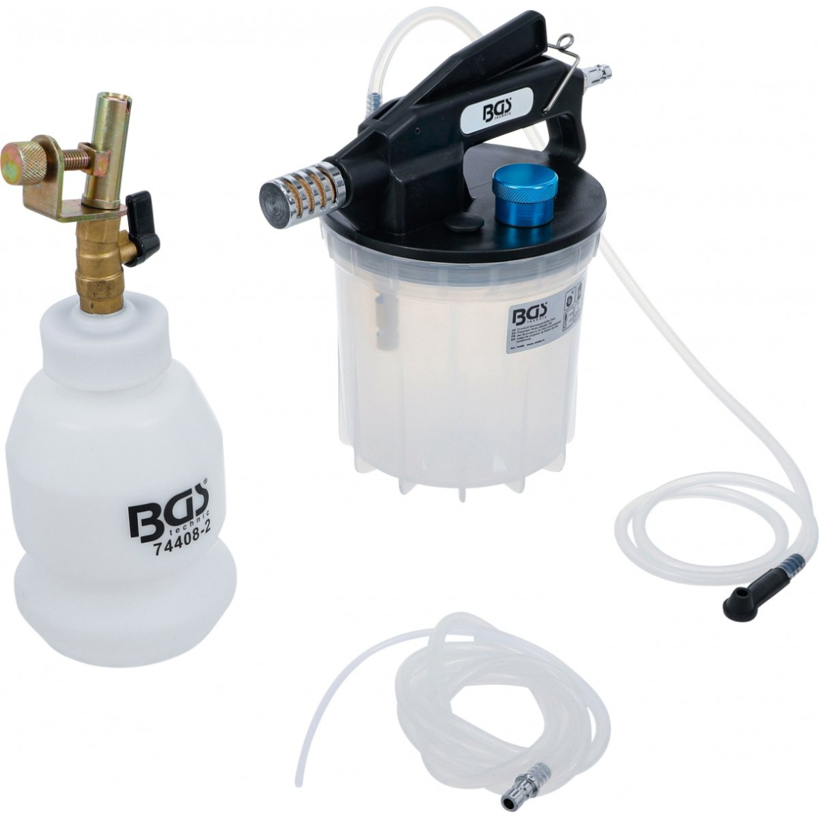 Pneumatinis stabdžių nuorinimo rinkinys | 2 vnt. (74408)