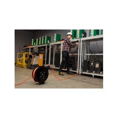 Pneumatinė ritė NEO, metalinė, atvira, 9,5 mm x 15 m HEAVY DUTY 4 Pneumatinė ritė NEO, metalinė, atvira, 9,5 mm x 15 m HEAVY DUTY 4