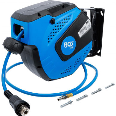 Suspausto oro žarna su automatine rite BGS-technic, 8x12 mm, 10 m Suspausto oro žarna su automatine rite BGS-technic, 8x12 mm, 10 m