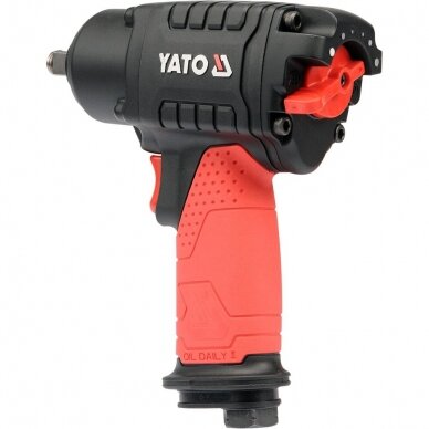 Pneumatinis smūginis veržliasukis Yato YT-09505, 1/2", 570Nm 2 Pneumatinis smūginis veržliasukis Yato YT-09505, 1/2", 570Nm 2