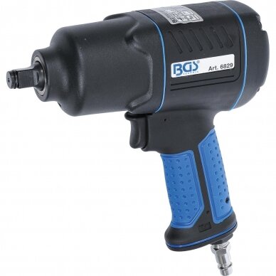 Pneumatinis smūginis veržliasukis BGS-technic 1/2", 1200Nm Pneumatinis smūginis veržliasukis BGS-technic 1/2", 1200Nm