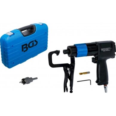 Pneumatinis suvirinimo taškų nugręžėjas su rinkiniu (70915) 2 Pneumatinis suvirinimo taškų nugręžėjas su rinkiniu (70915) 2